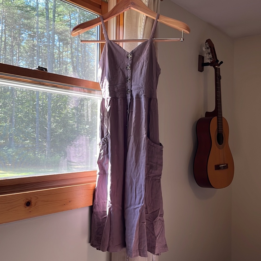Button up dress